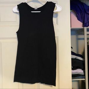 Zyia Black Parallel Tank